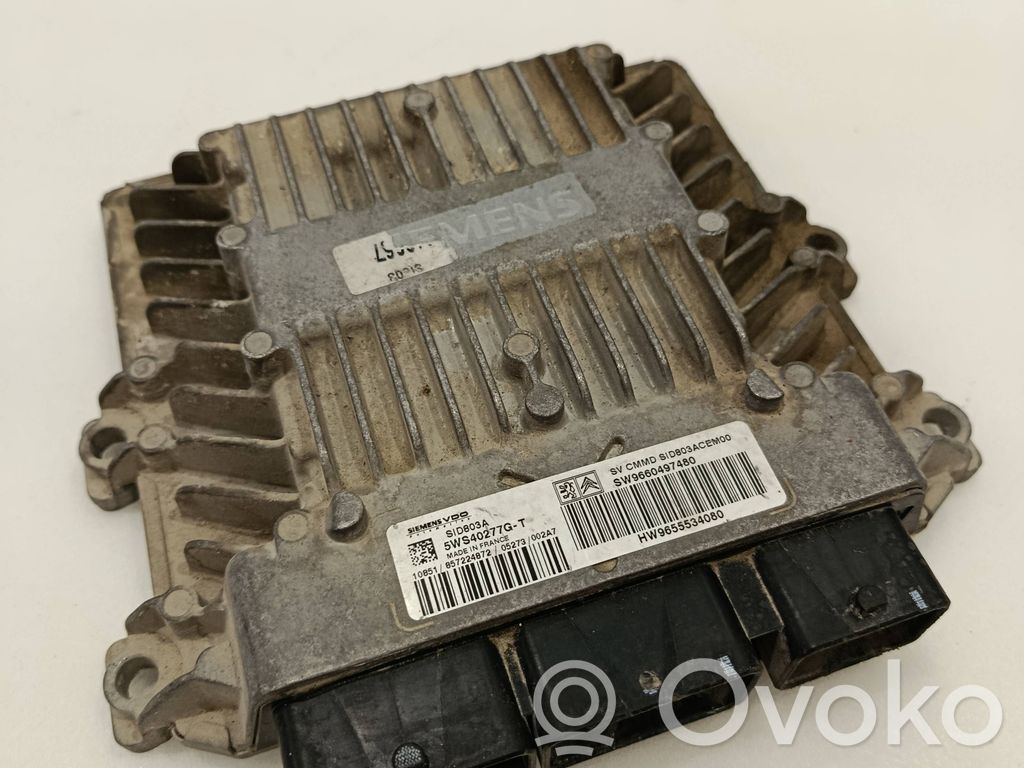 Citroen C4 I Engine control unit/module 