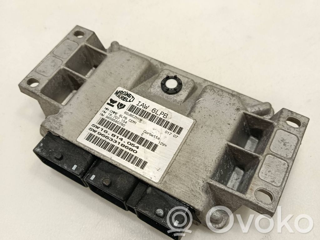 Citroen C4 I Engine control unit/module 