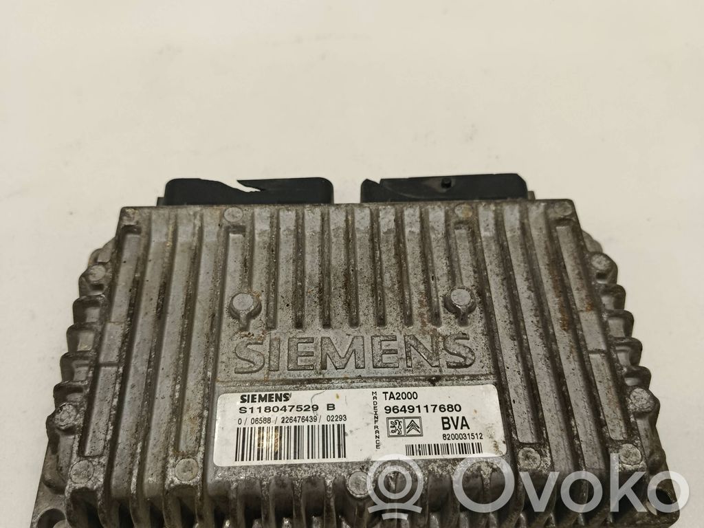Peugeot 307 Gearbox control unit/module 