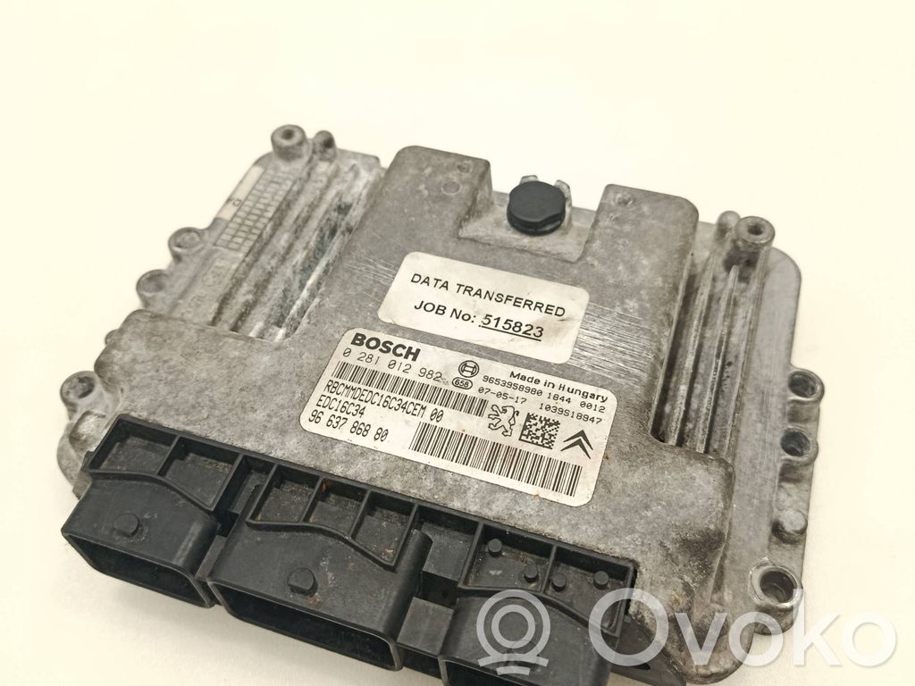 Peugeot Expert Motorsteuergerät/-modul 