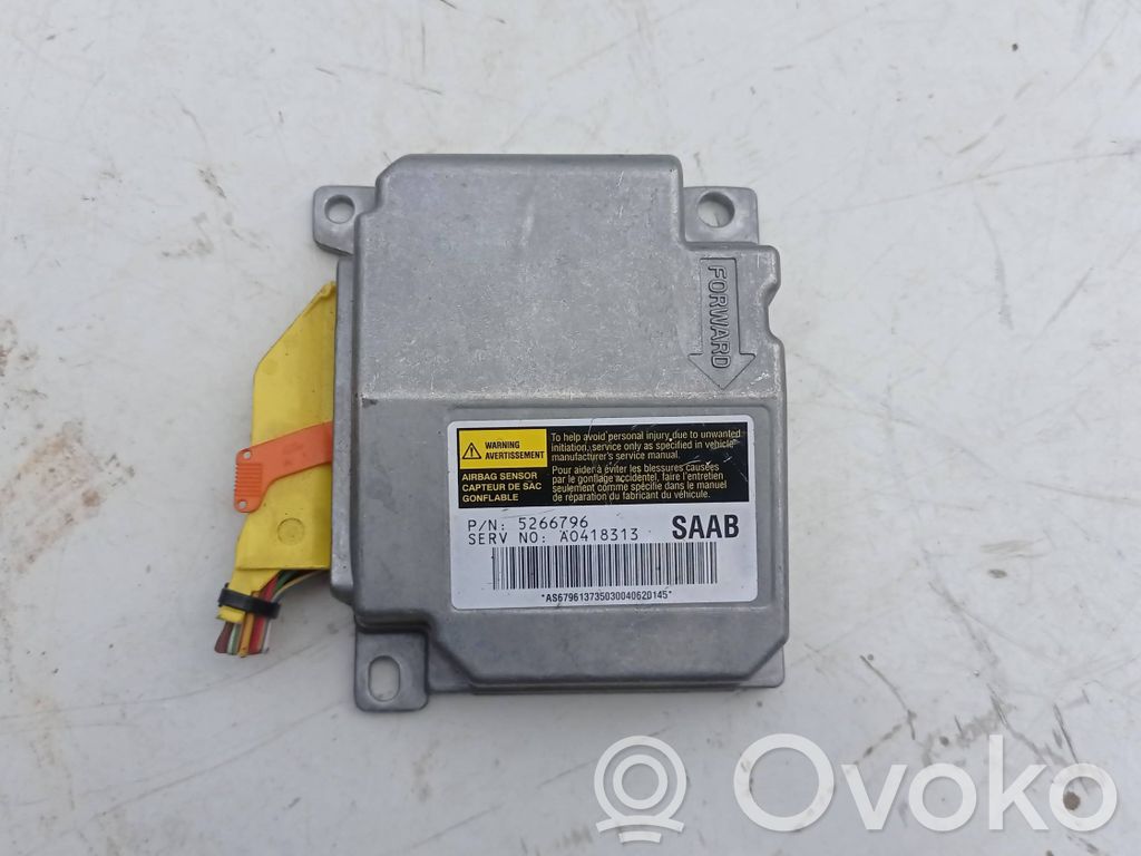 Saab 9-5 Airbag control unit/module 