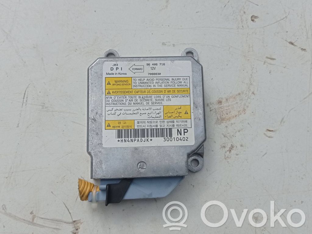 Daewoo Lacetti Airbag control unit/module 