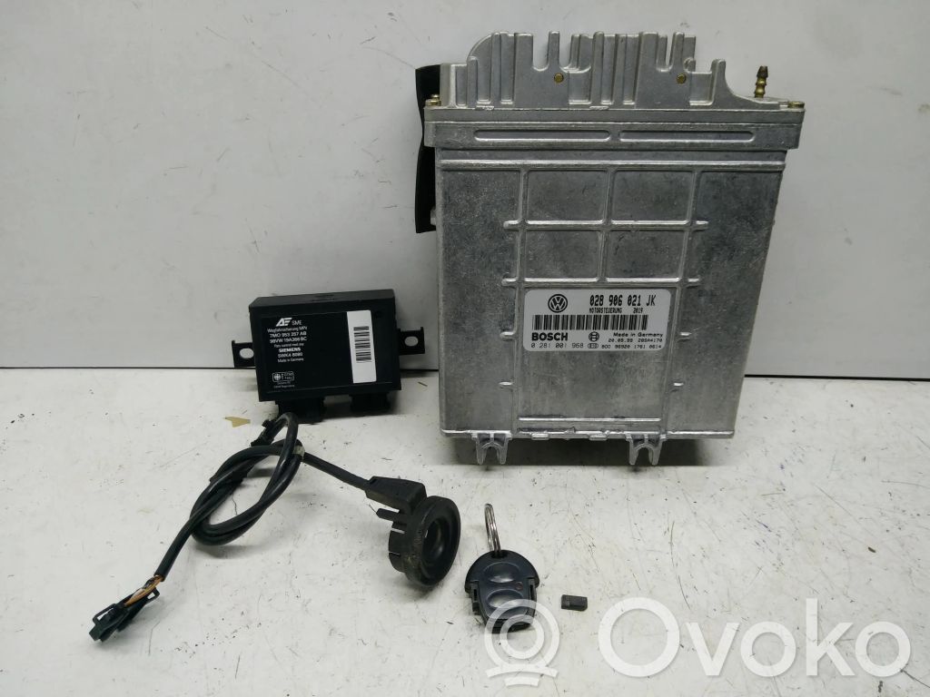 Ford Galaxy Komputer / Sterownik ECU i komplet kluczy 
