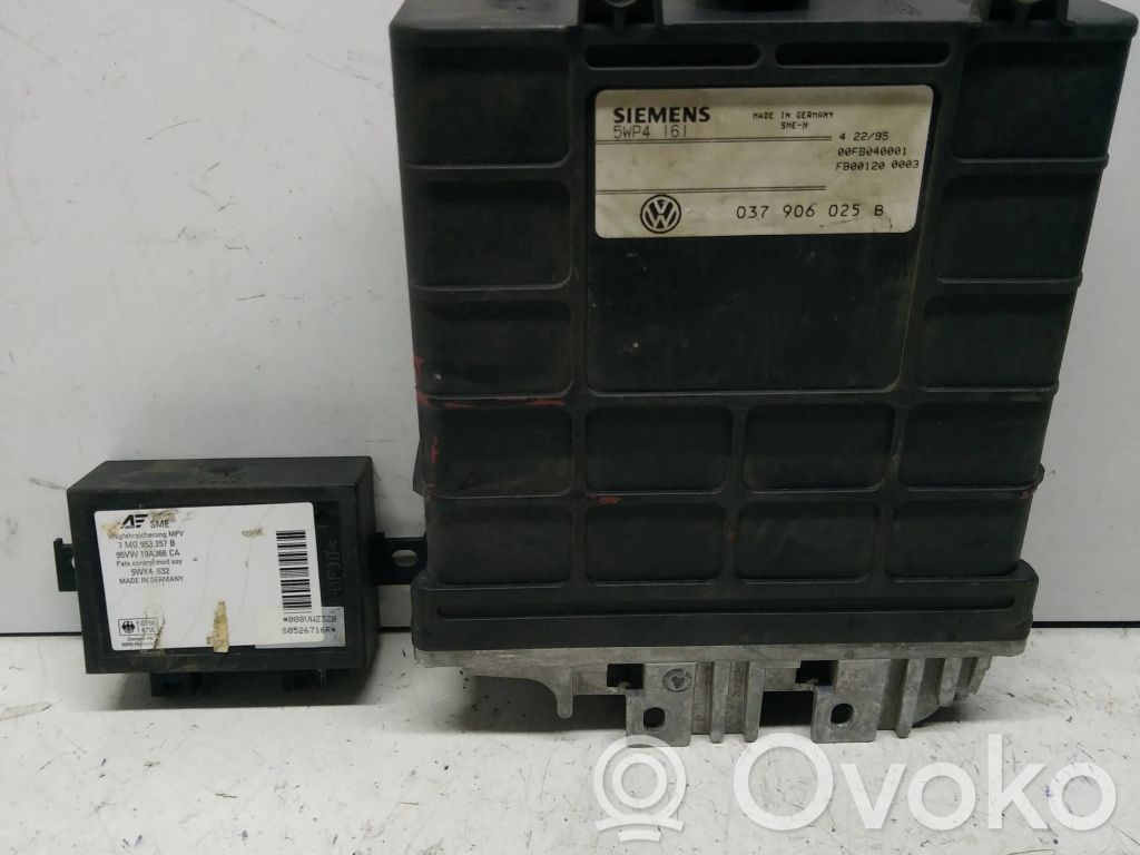 Volkswagen Sharan Engine ECU kit and lock set 