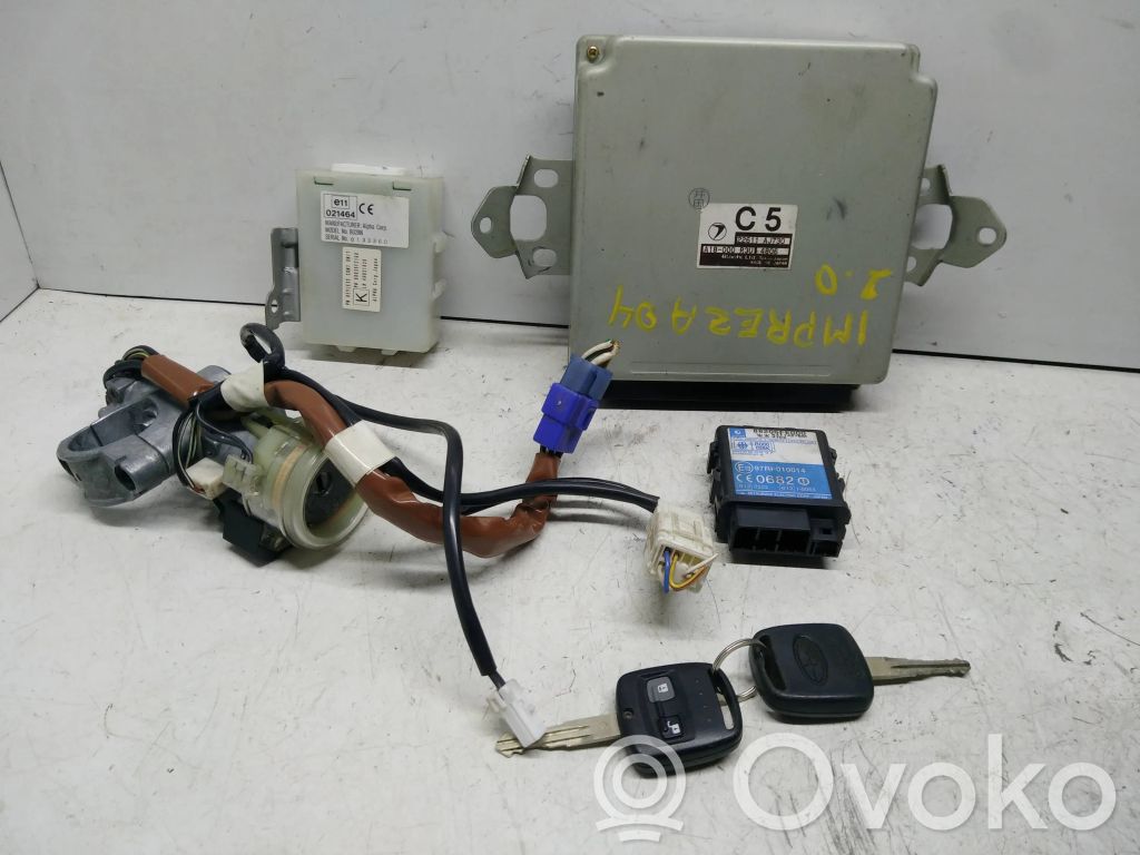 Subaru Impreza II Engine ECU kit and lock set 