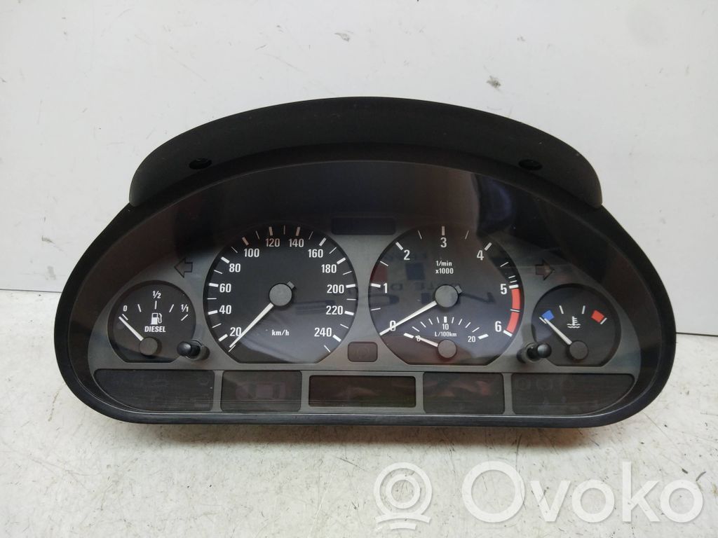 BMW 3 E46 Speedometer (instrument cluster) 
