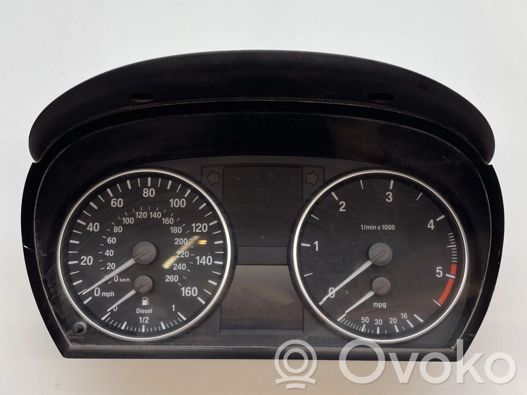 BMW 3 E90 E91 Geschwindigkeitsmesser Cockpit 