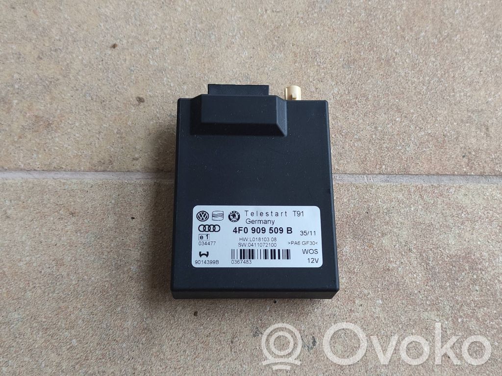 Audi Q7 4L Auxiliary heating control unit/module 