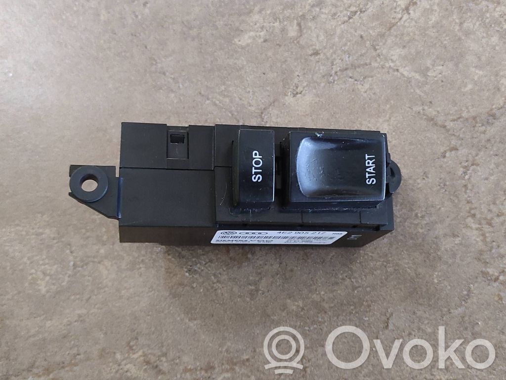 Audi A8 S8 D3 4E Engine start stop button switch 