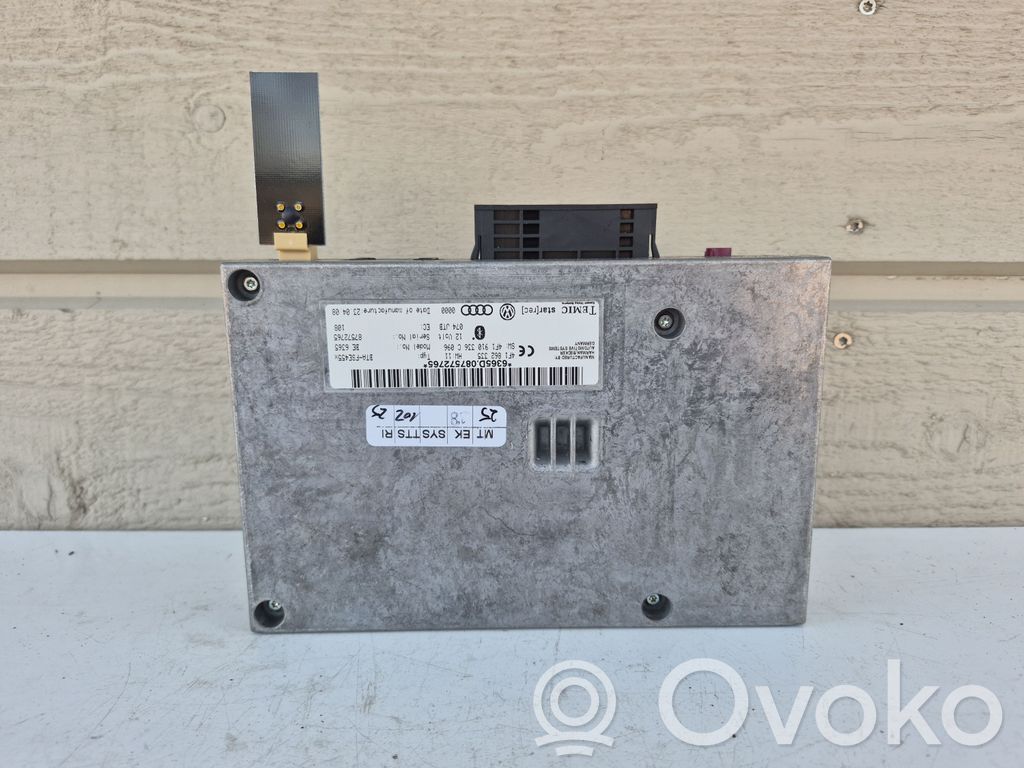 Audi A8 S8 D3 4E Bluetooth control unit module 
