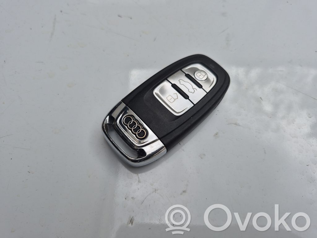 Audi A6 S6 C7 4G Užvedimo raktas (raktelis)/ kortelė 