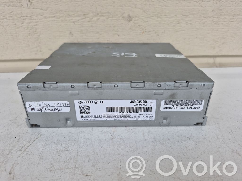 Audi A6 Allroad C7 Radija/ CD/DVD grotuvas/ navigacija 
