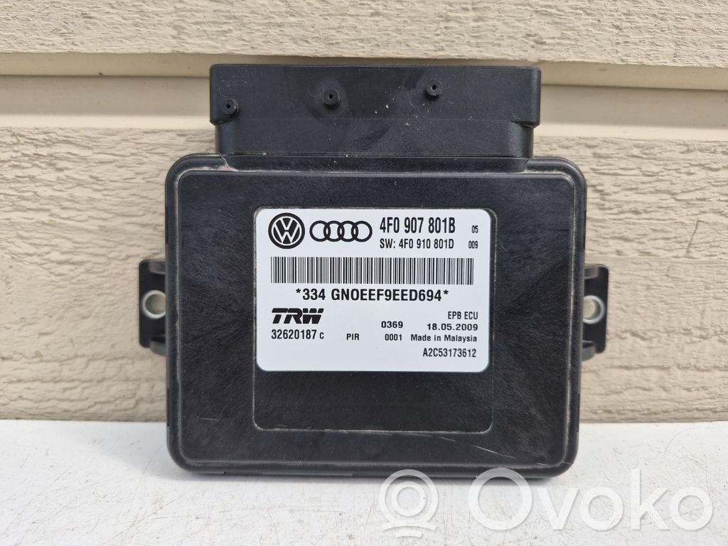 Audi A6 S6 C6 4F Module de frein de stationnement 