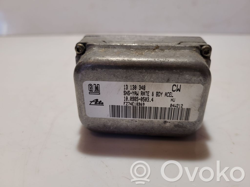 Opel Astra H ESP acceleration yaw rate sensor 