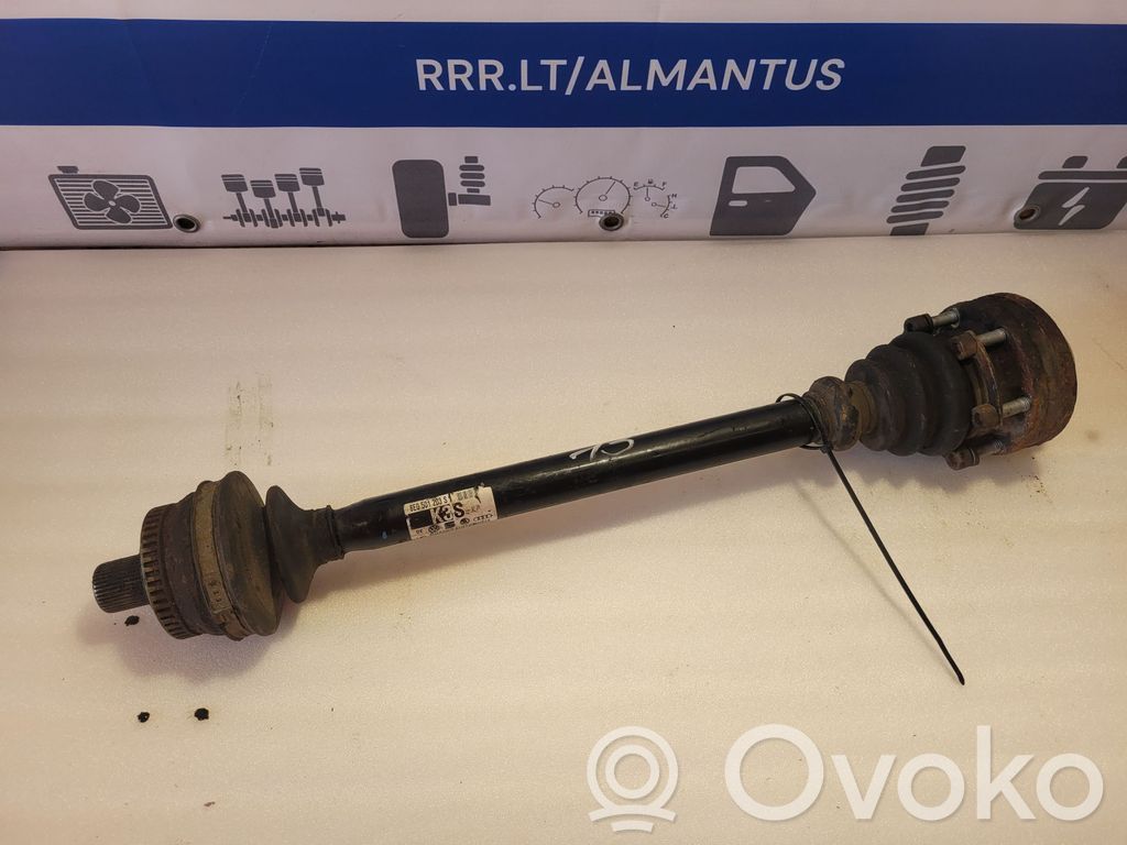 Audi A4 S4 B7 8E 8H Eje de transmisión trasero 
