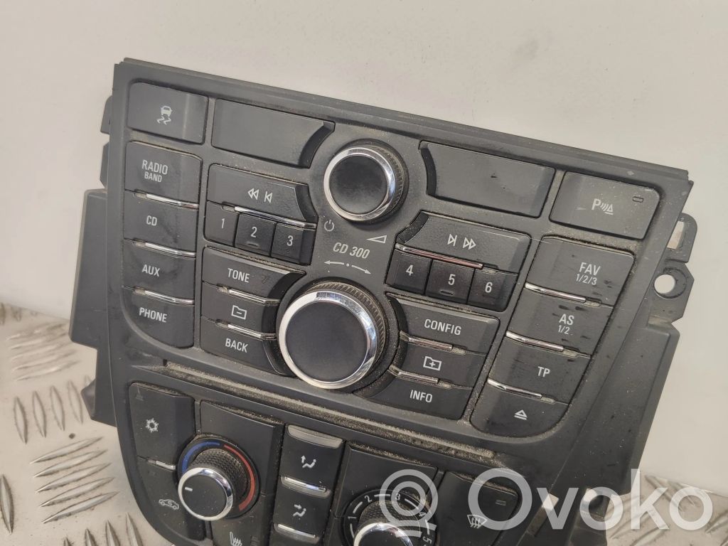 Opel Meriva B Head unit multimedia control 