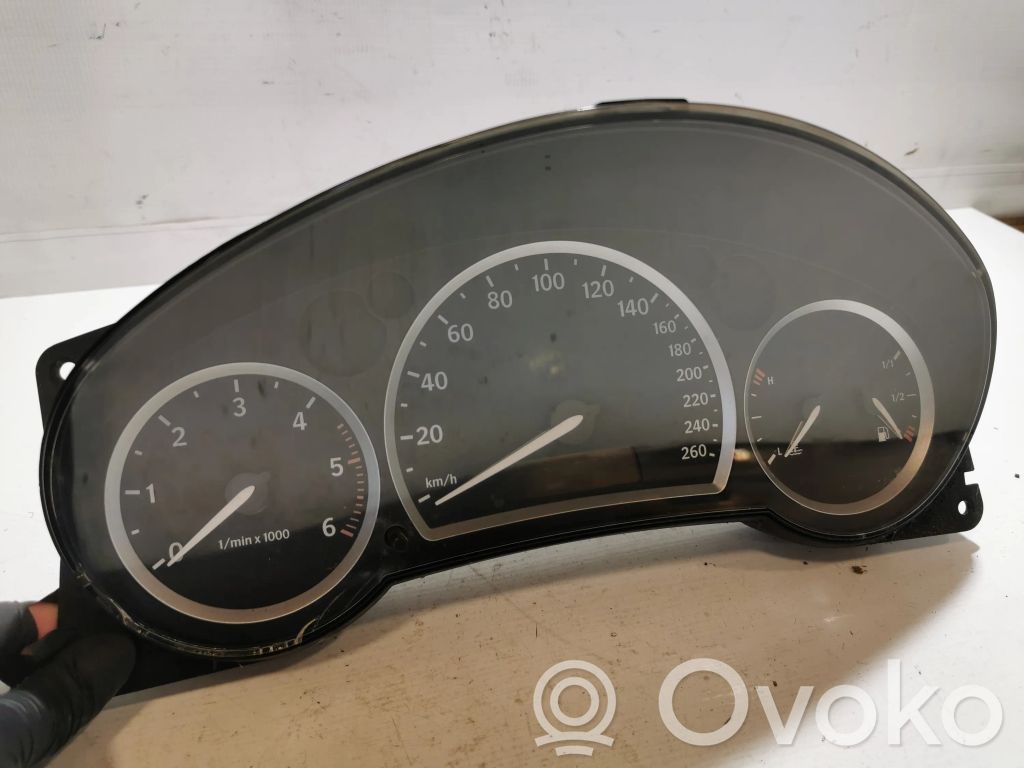 Saab 9-3 Ver2 Geschwindigkeitsmesser Cockpit 