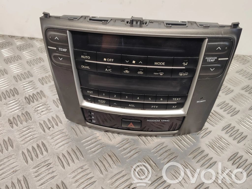 Lexus IS 220D-250-350 Climate control unit 