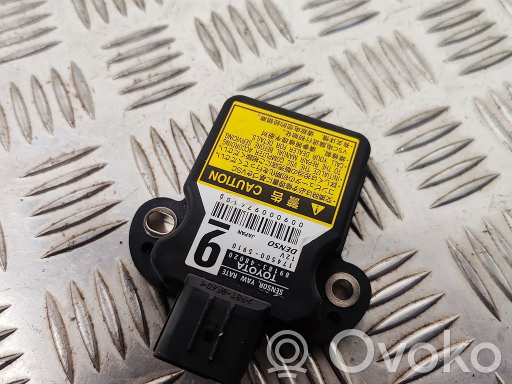Lexus IS 220D-250-350 Sensor ESP de aceleración de frecuencia del intermitente 