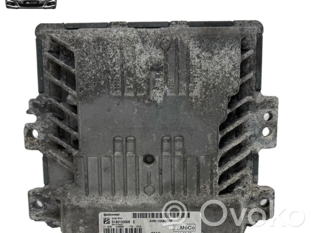 Engine control unit/module   AV6112A650GF,SID807EV0,S180133008E