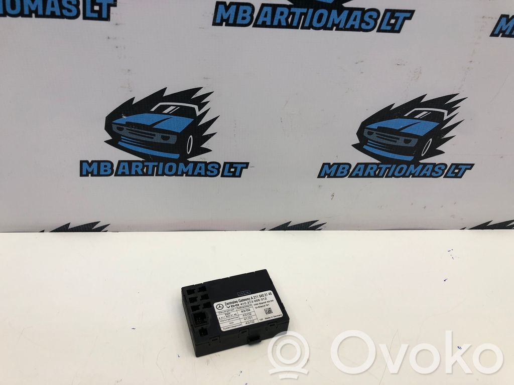 Mercedes-Benz E W211 Module de passerelle 