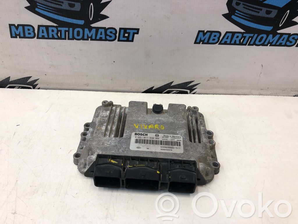 Opel Vivaro Engine control unit/module 