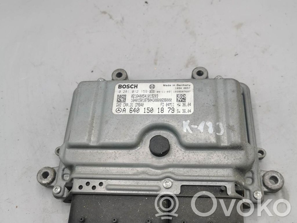 Mercedes-Benz B W245 Engine control unit/module 