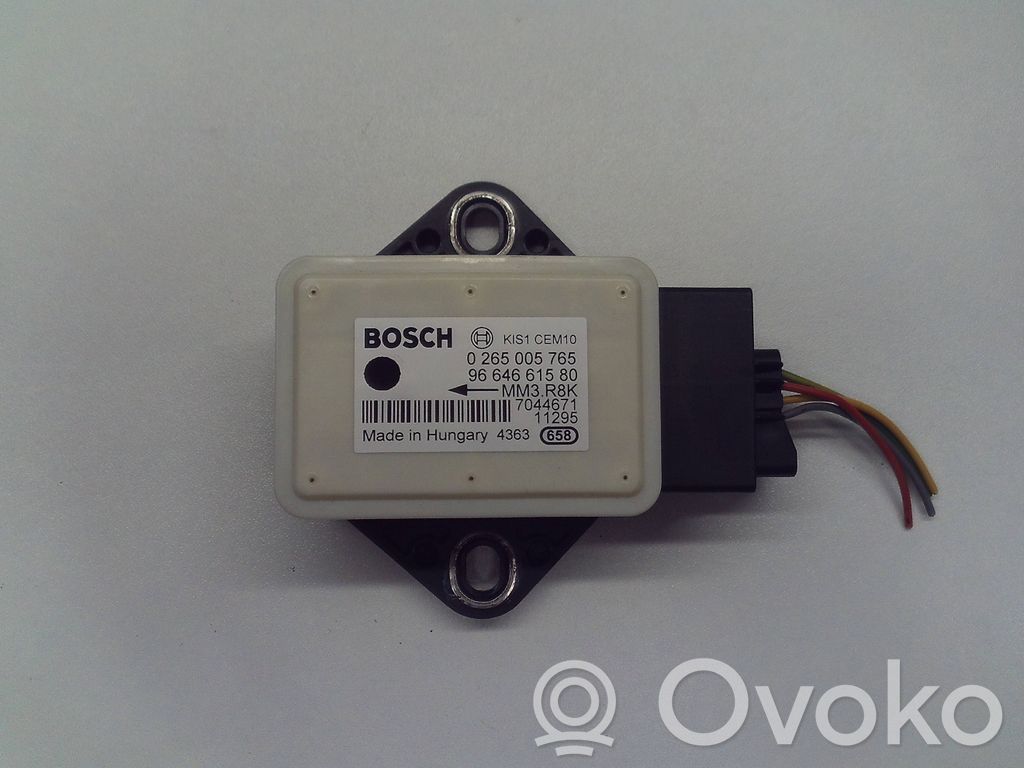 Peugeot 3008 I ESP acceleration yaw rate sensor 