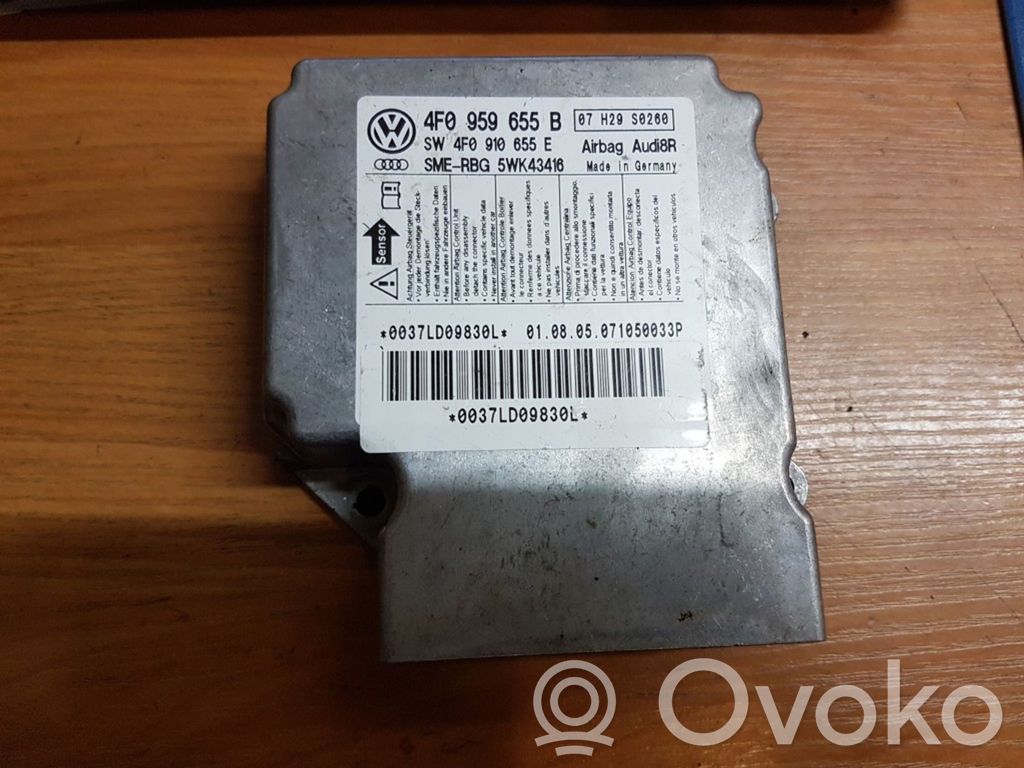 Audi A6 S6 C6 4F Airbag control unit/module 