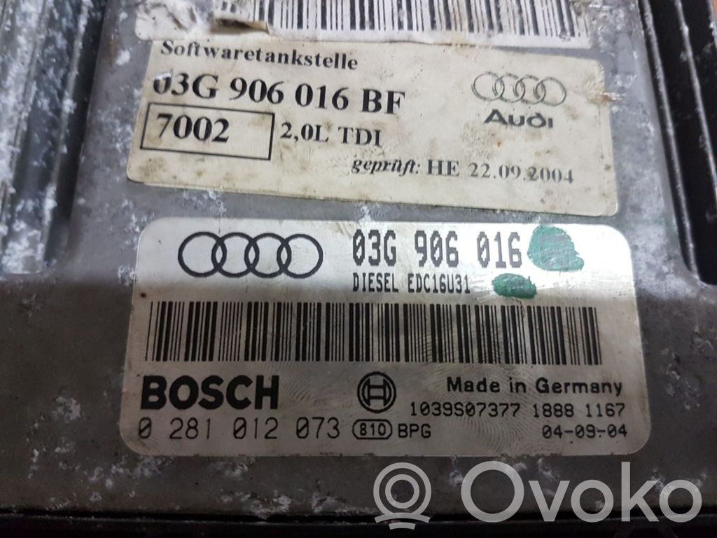Audi A6 S6 C6 4F Engine control unit/module 