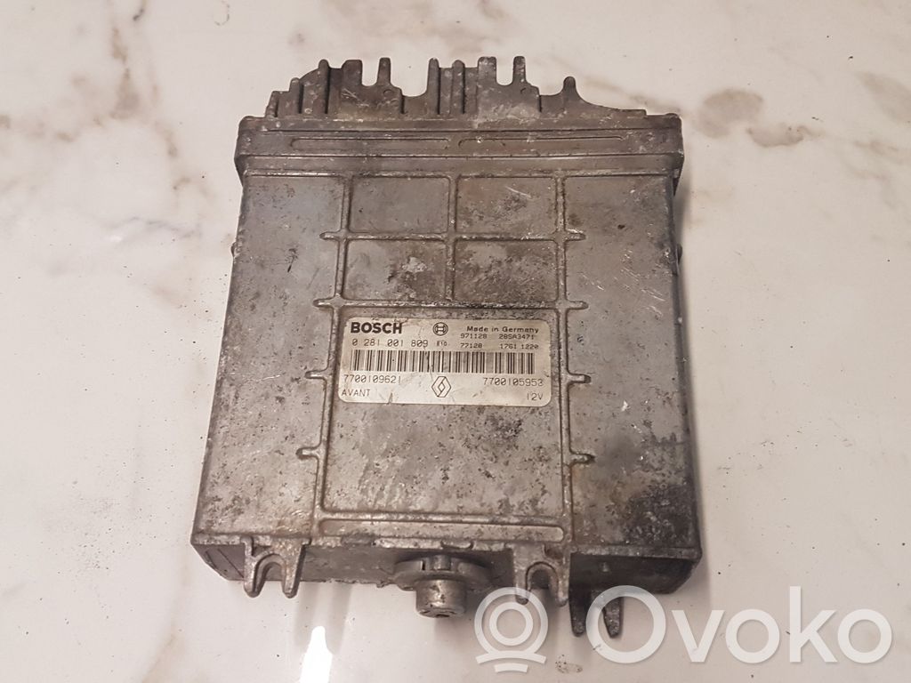 Engine control unit/module   0281001809,971128,7700109621