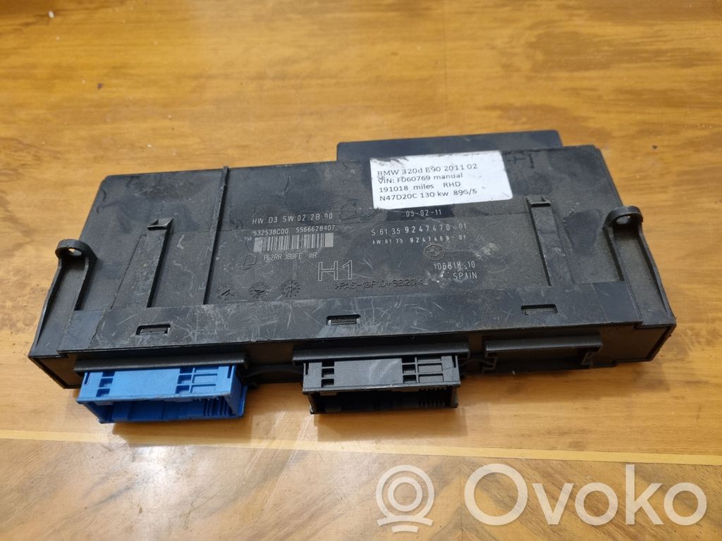 BMW 3 E90 E91 Module confort 