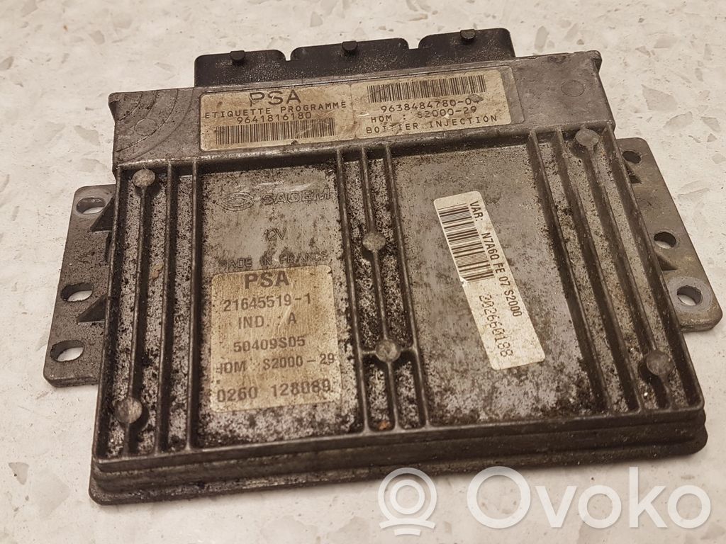 Citroen Xsara Picasso Engine control unit/module 