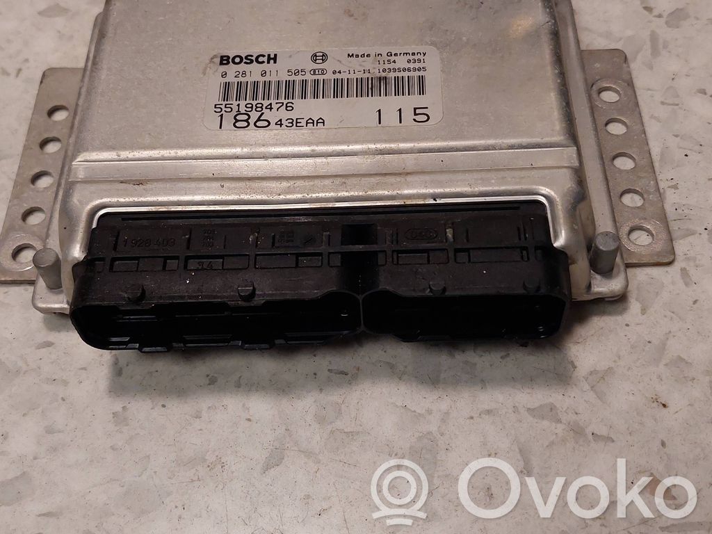 Fiat Multipla Engine control unit/module 