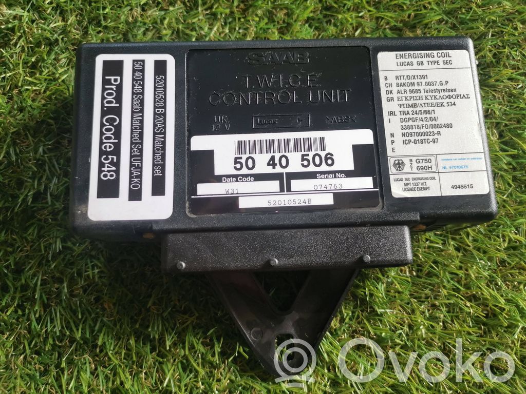 Other control units/modules   52010524B,5040506