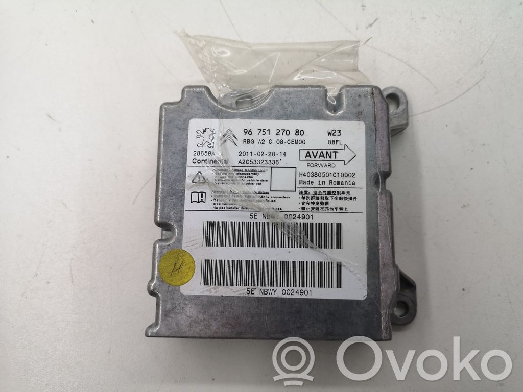 Peugeot 508 Airbag control unit/module 