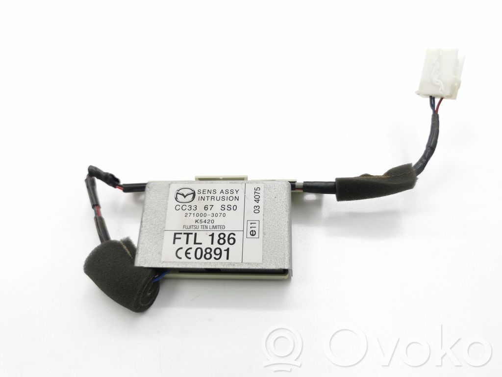 Mazda 5 Airbag deployment crash/impact sensor 