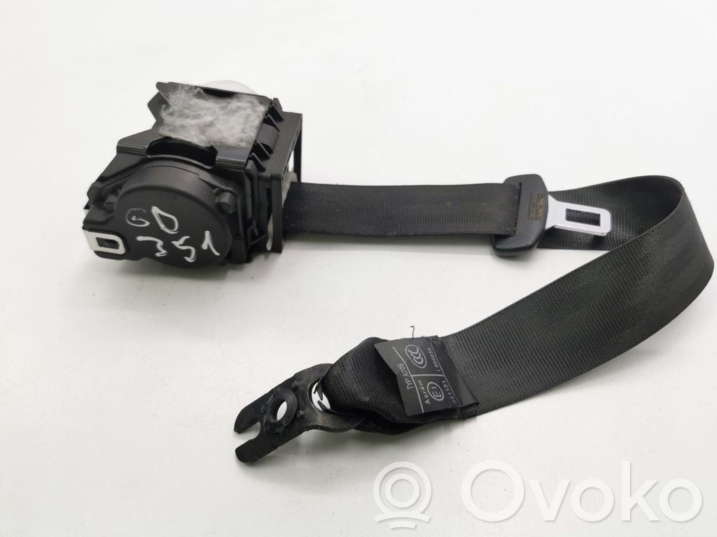 Audi A6 C7 Cinturón trasero 