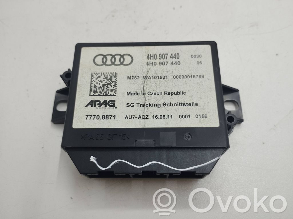 Audi A7 S7 4G Unidad de control/módulo del navegador GPS 