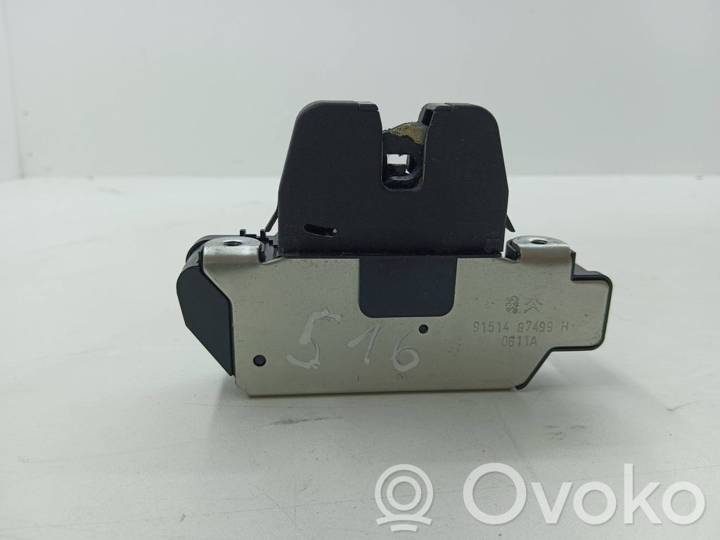 Citroen DS3 Blocco/chiusura/serratura del portellone posteriore/bagagliaio 