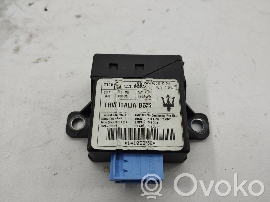Maserati Quattroporte Other control units/modules 