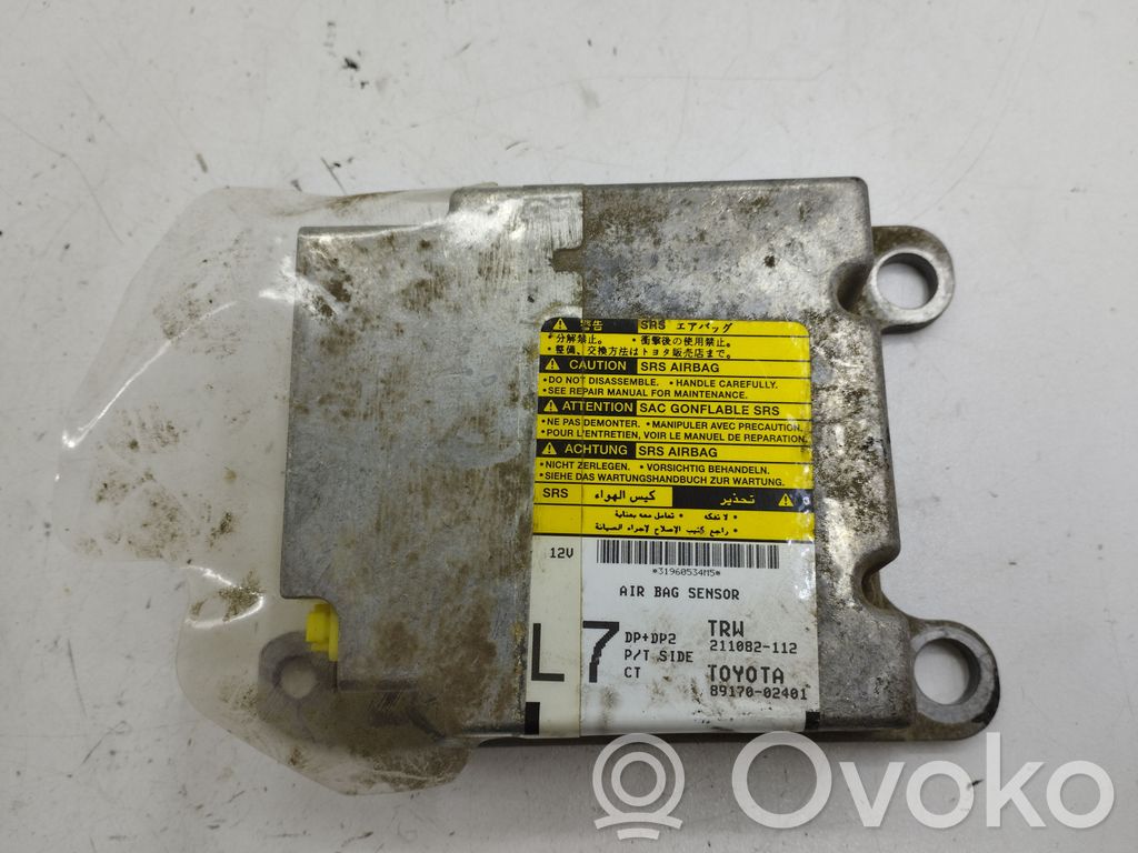 Toyota Corolla E120 E130 Airbag control unit/module 