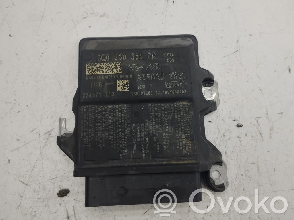 Centralina/modulo airbag   3Q0959655BK