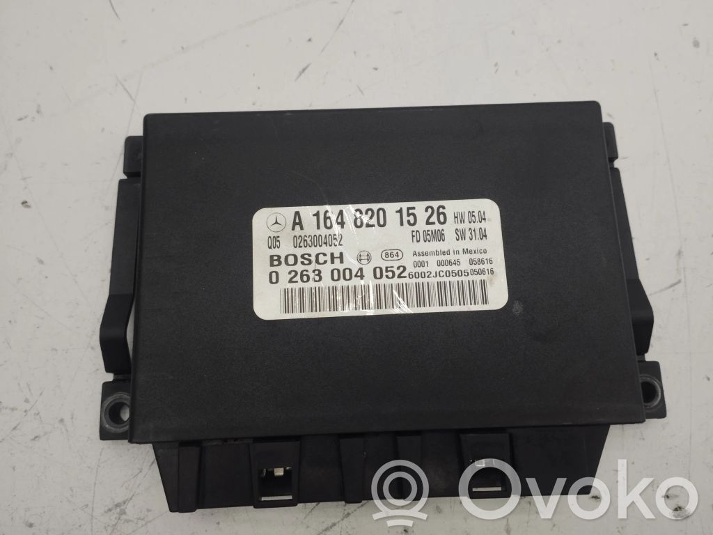 Sensor de aparcamiento PDC   A1648201526