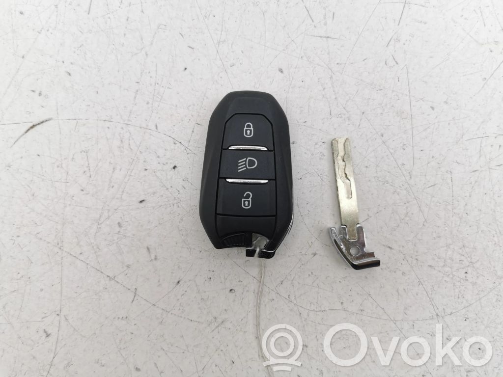 Citroen C4 III e-C4 Ignition key/card 