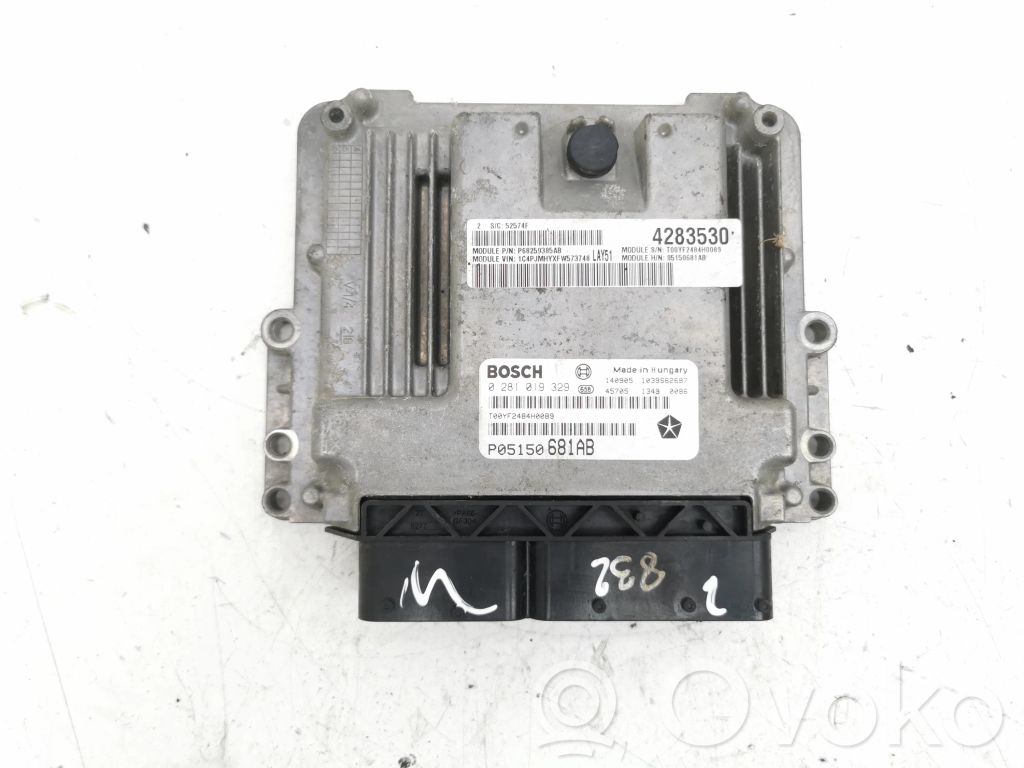 Jeep Cherokee Engine control unit/module 