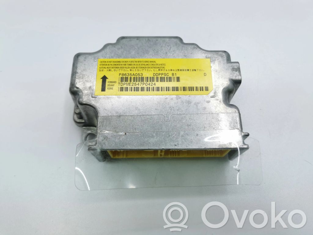 Sterownik / Moduł Airbag   P8635A053,TDPME2547P0424