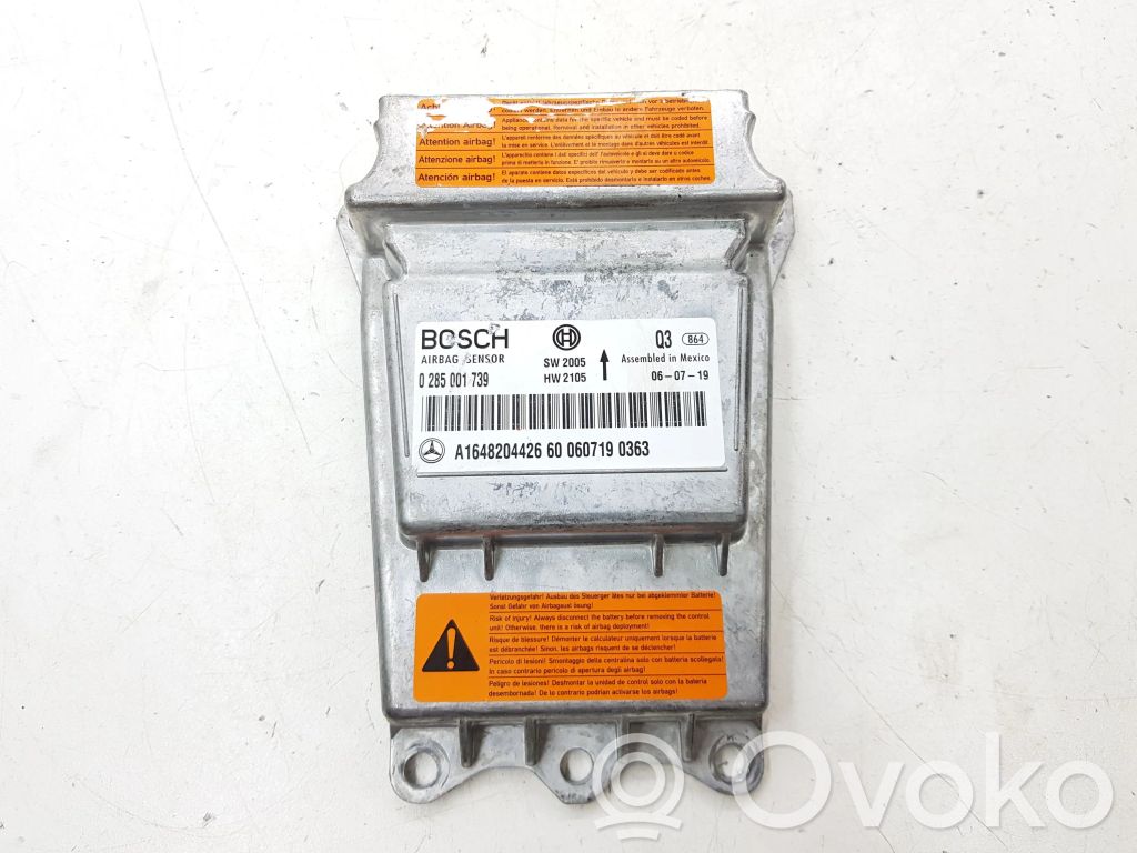Mercedes-Benz R W251 Unitate/modul de comandă airbaguri 