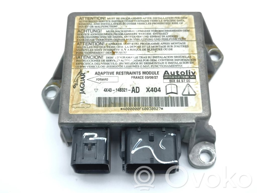 Jaguar X-Type Airbag control unit/module 