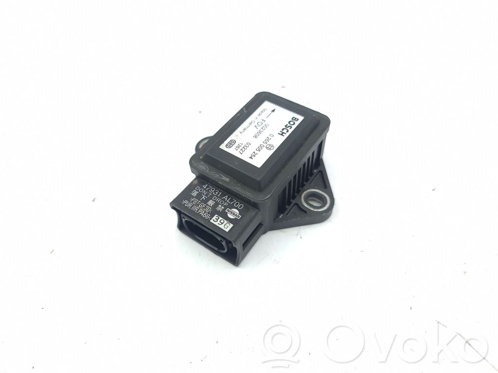 Nissan 350Z ESP acceleration yaw rate sensor 